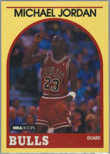 Michael Jordan 1990 Hoops #5 All-Star Price Guide - Sports