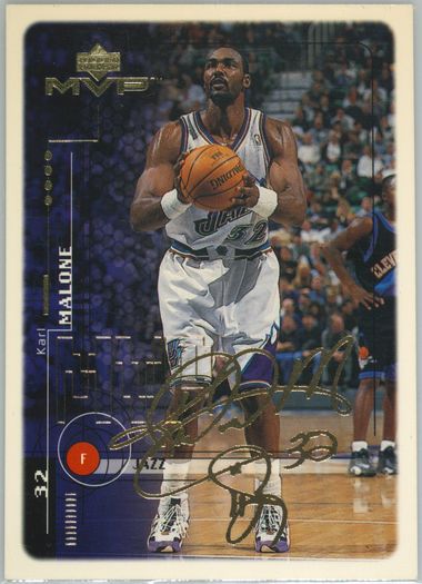 Auction Prices Realized Basketball Cards 1999 Upper Deck Mvp Karl 