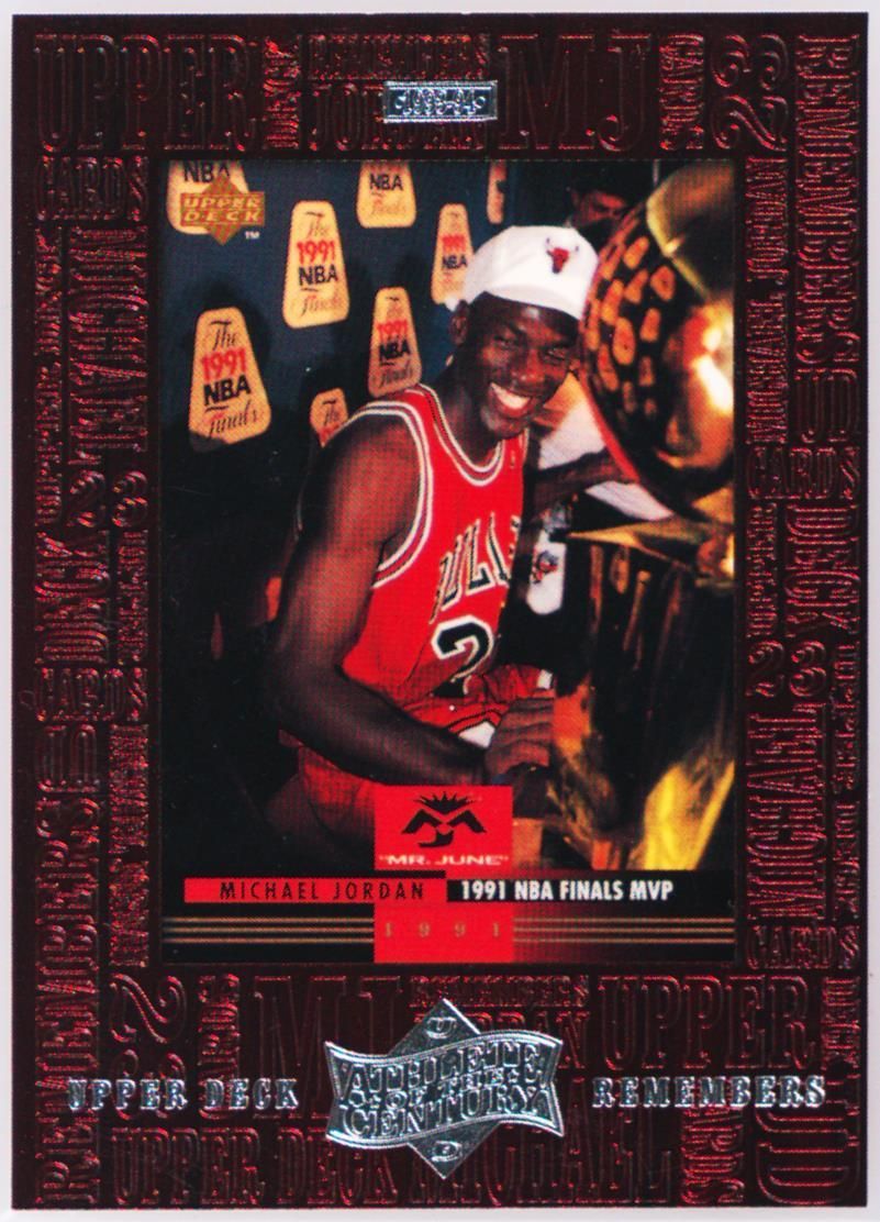 NBA カード MJ Athlete of the Century 99 Upper Deck Michael Jordan Athlete of the Century The