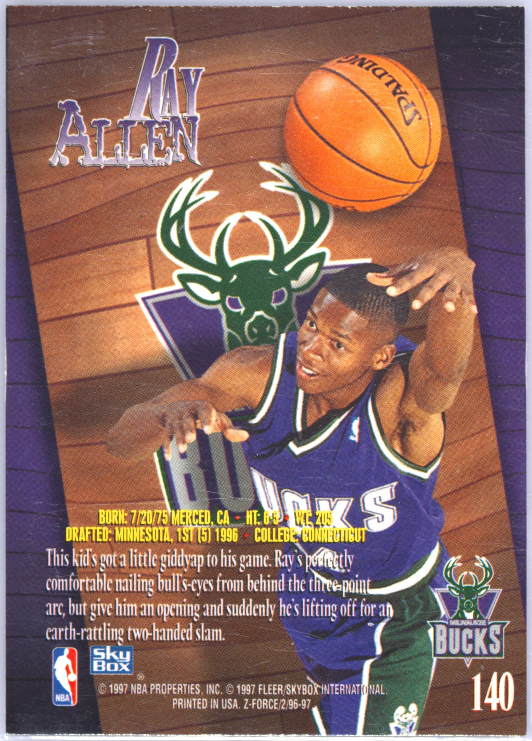 伝説の右腕　FLEER LIMITED SKYBOX EDITION Spec Details