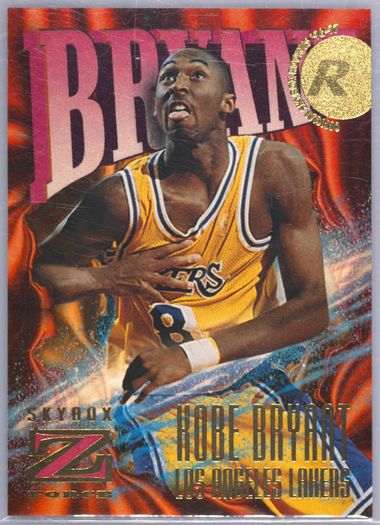 Auction Prices Realized Basketball Cards 1996 Skybox Z-Force Kobe 