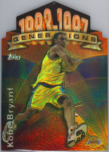 1997 selling Topps Generations Kobe Bryant