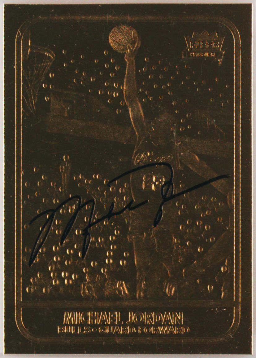 FLEER 1997 23kt 86年 マイケルジョーダン ルーキーカード 1996-97