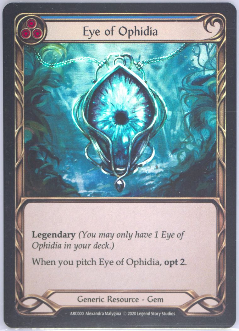 その他 flesh and blood eye of ophidia RF psa 9 Spec Details