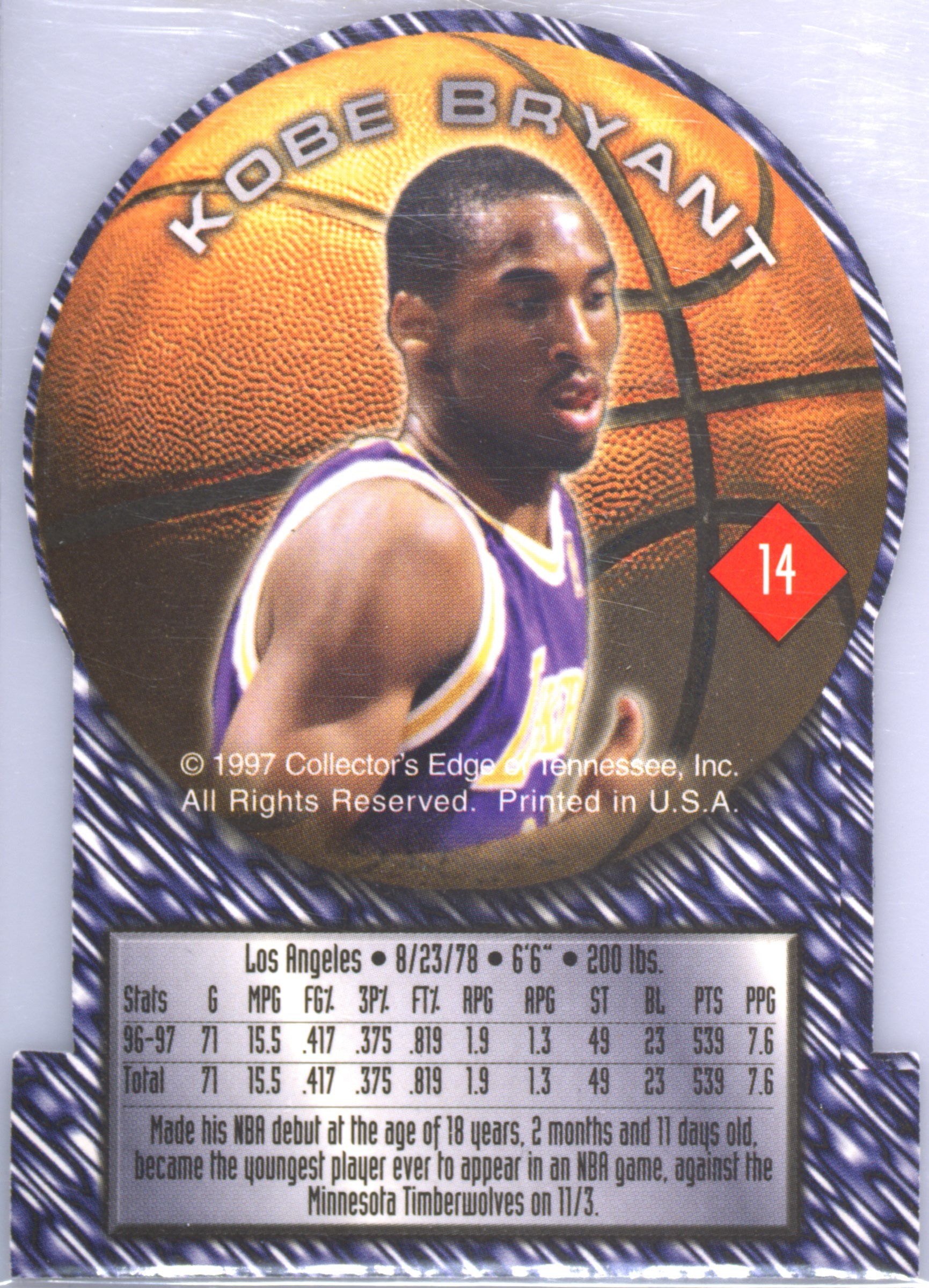 kobeページ Spec Details
