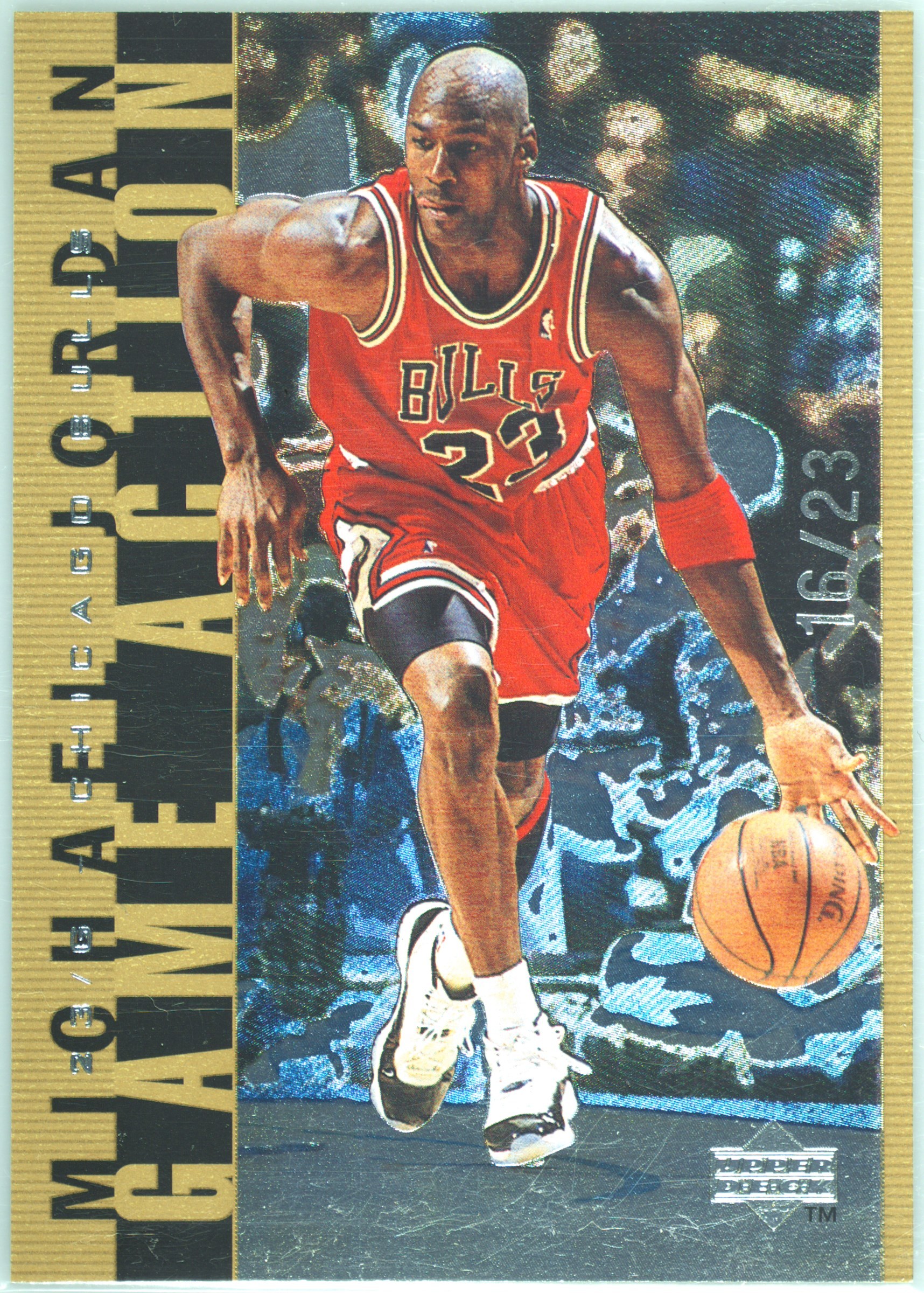 1998レア/100枚限定PSA MICHAEL JORDAN MJx LIVE（1998 Upper