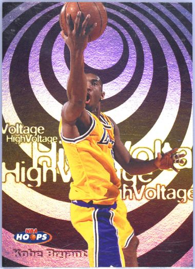 Auction Prices Realized Basketball Cards 1997 Hoops High Voltage Kobe Bryant