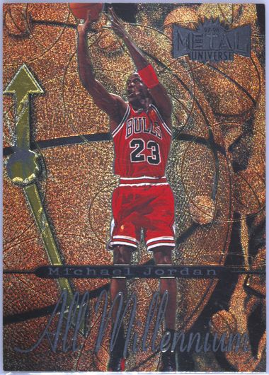 人気1997-98 l Universe PSA 8マイケル・ジョーダン Auction Prices Realized Basketball Cards 1997 METAL UNIVERSE