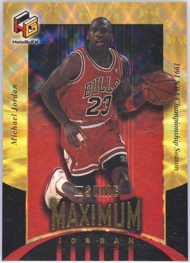 1999 U.D. HOLOGrFX #MJ2 MICHAEL JORDAN-MAXIMUM JORDAN | eBay