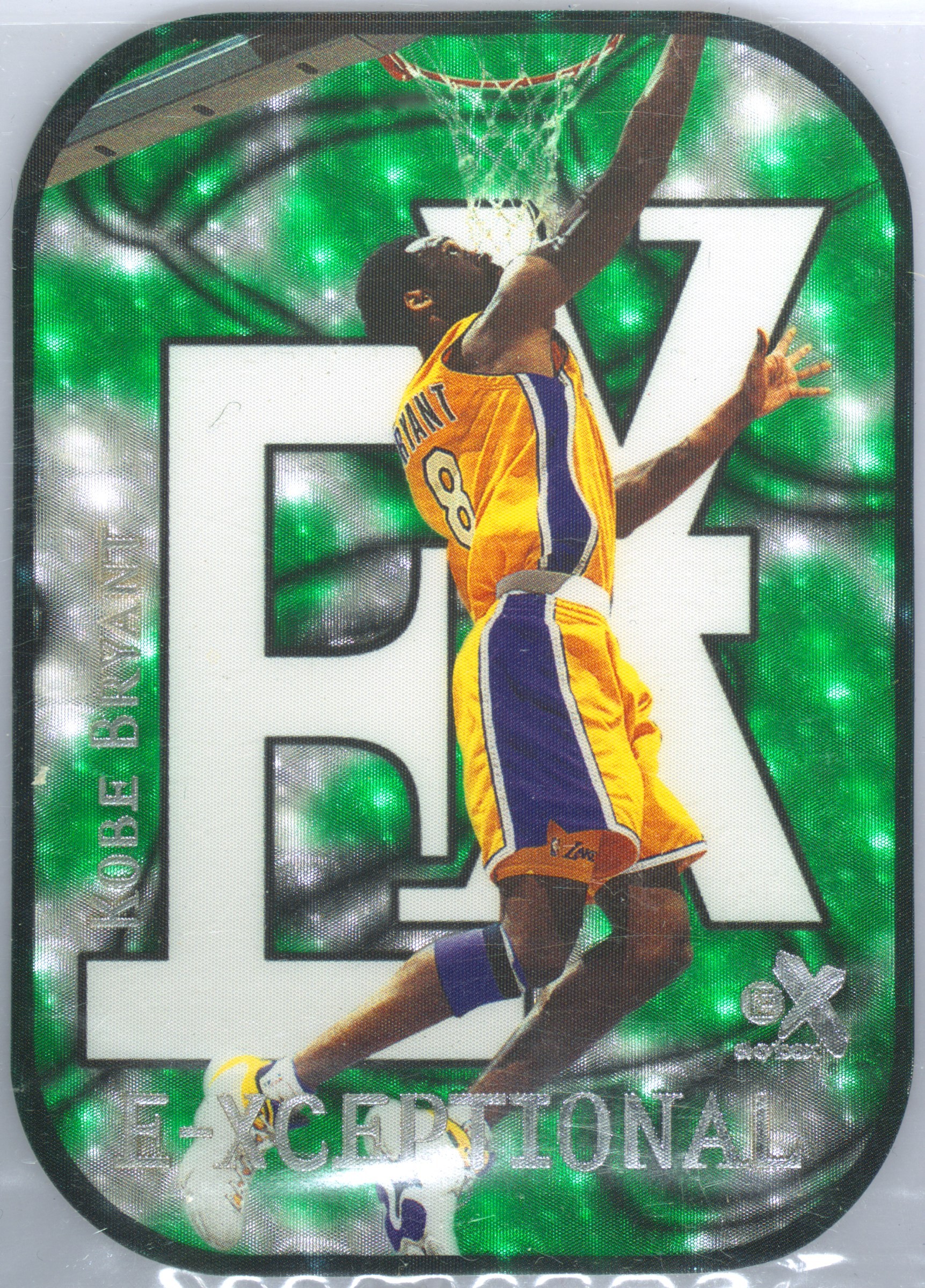 NBAカード eBay | sale for XC #10 Bryant Kobe - E-X Skybox 1999-00 green bryant kobe E-xceptional その他