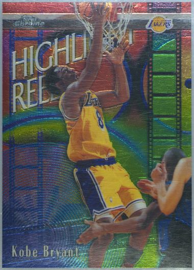 Topps Chrome Kobe Bryant Highlight deals Reels HGA Custom Label RARE LOW POP