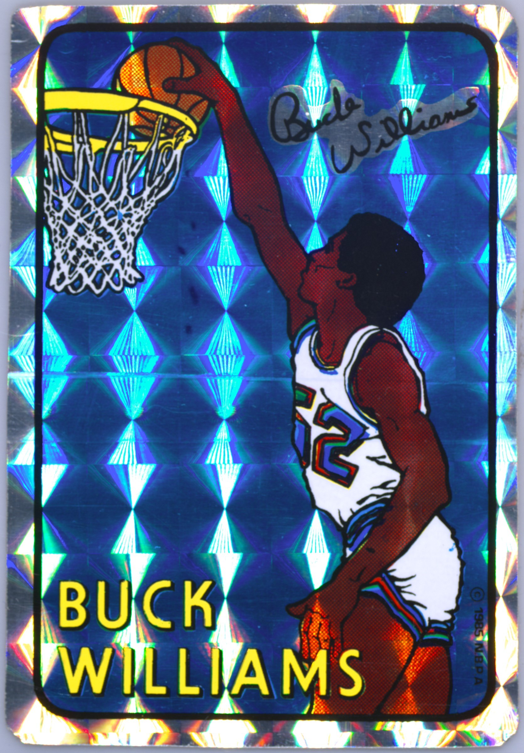 Buck Williams jewel prism sticker outlets