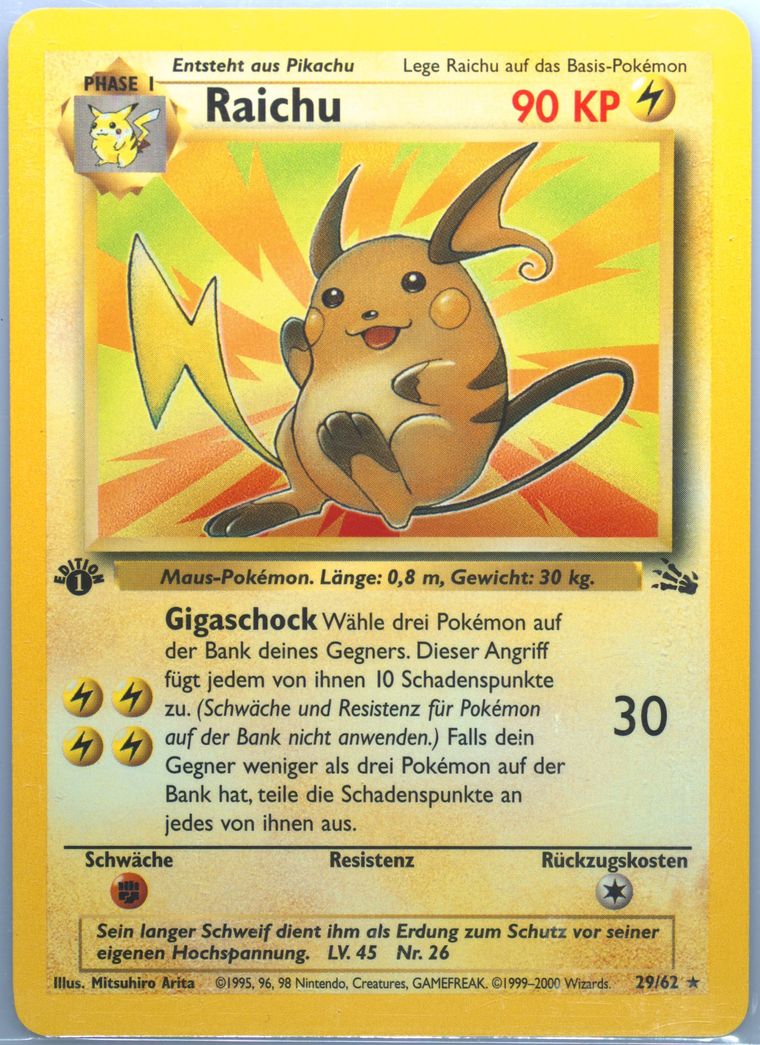 Raichu (Fossil)