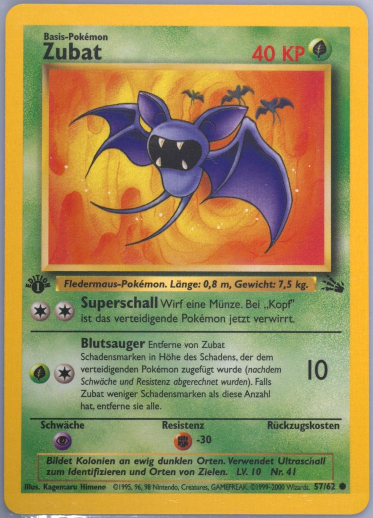 Zubat (Fossil)