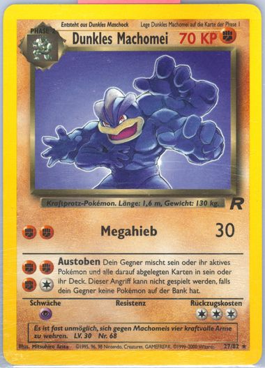 2000 Pokemon Rocket Card 65/82 Psyduck 1st Edition CGC