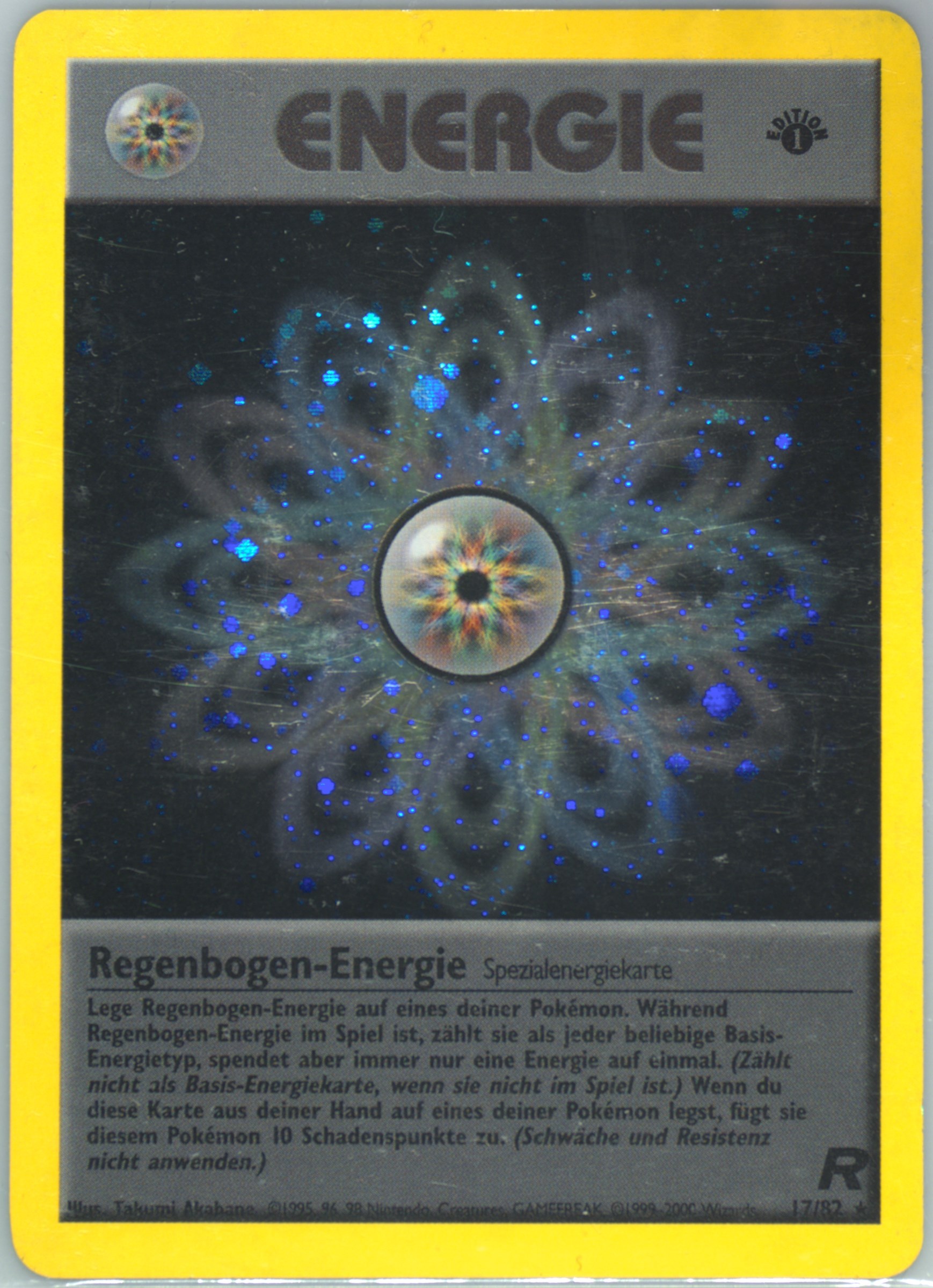 rainbow energy pokemon card first edition Ho-oh (7)