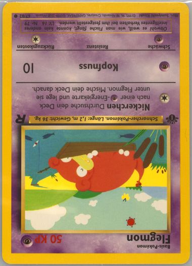 Auction Prices Realized Tcg Cards 2000 POKEMON ROCKET Flegmon