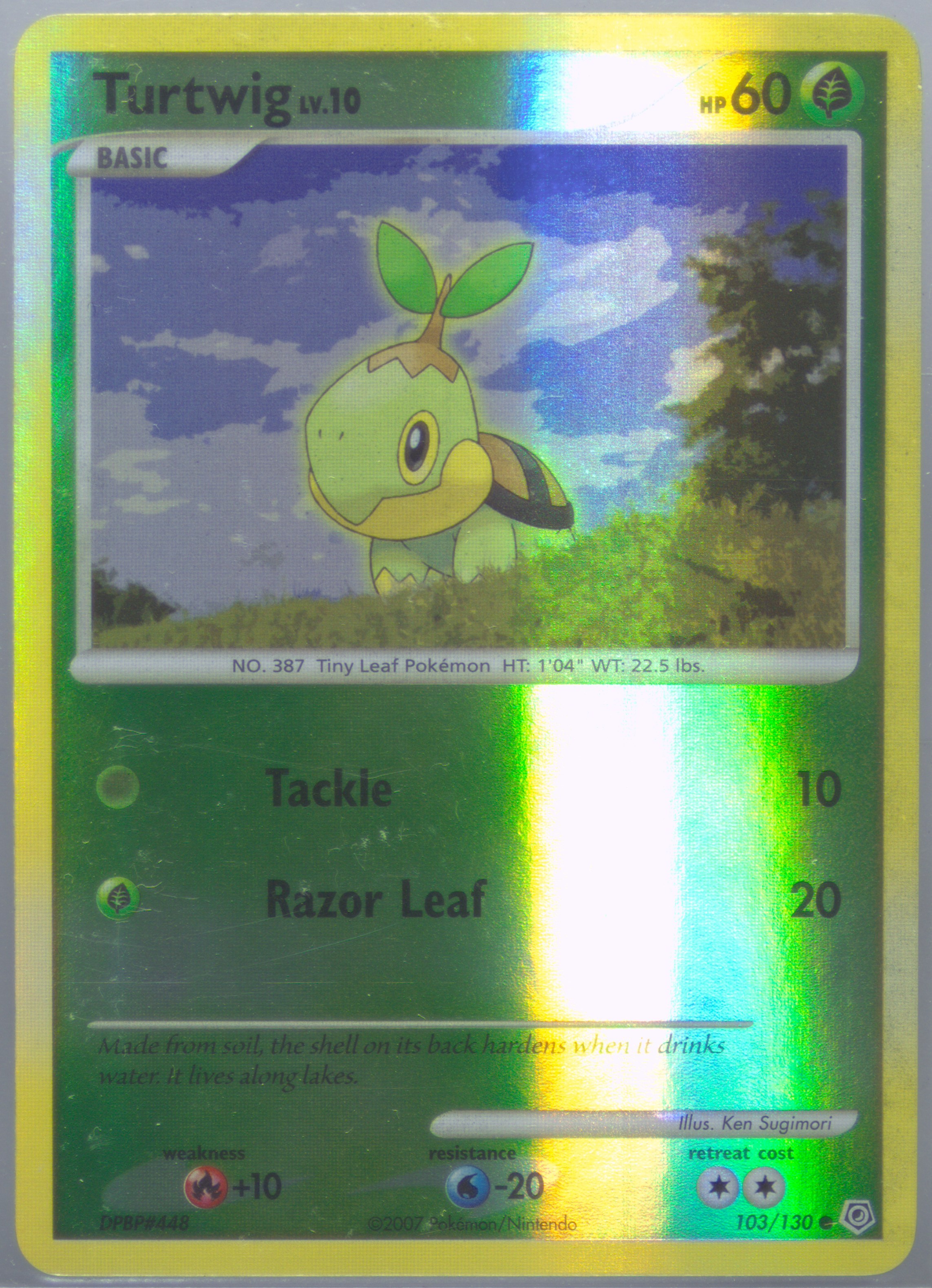 pokemon turtwig card POKÉMON CARD GAME s12a 206/172 AR main image 0