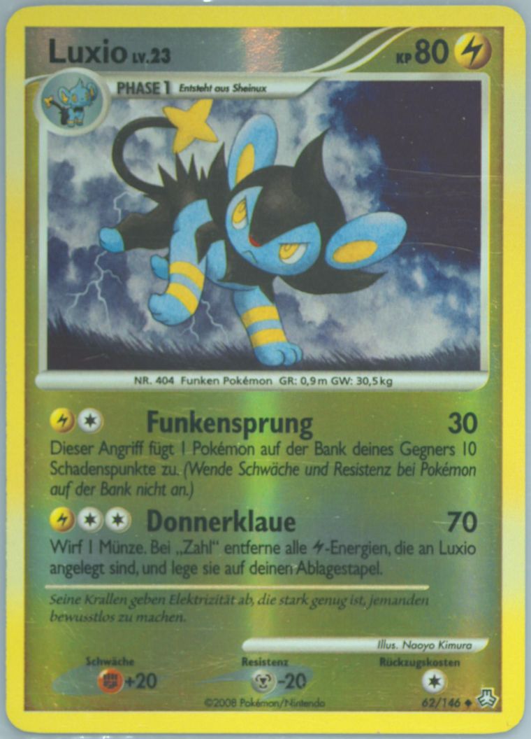 Luxio-Reverse Foil (Legends Awakened)