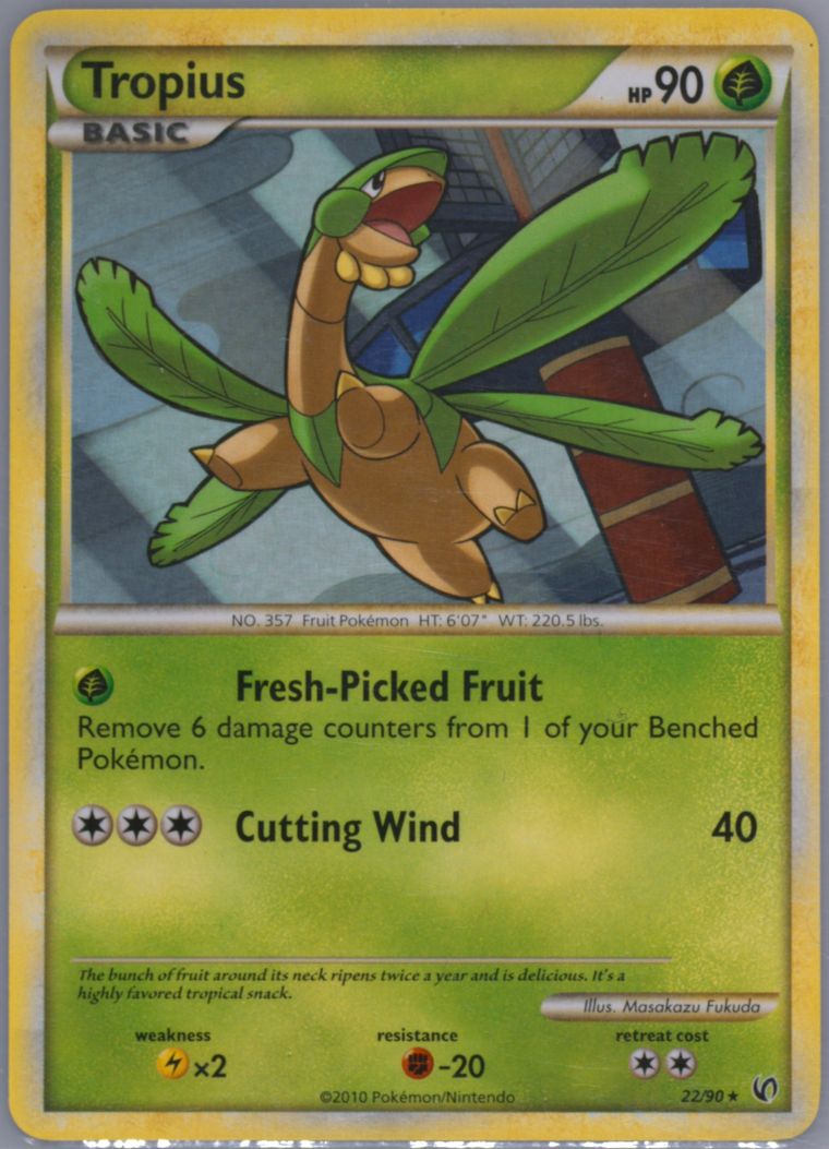 Tropius (Pokemon Heartgold Soulsilver Undaunted)
