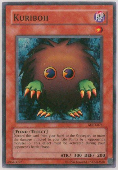 yugioh card filter Cuadro Decorativo YuGi Kuriboh - Grande (45x30.5cm) / Brillante (vinil  holográfico) main image 1