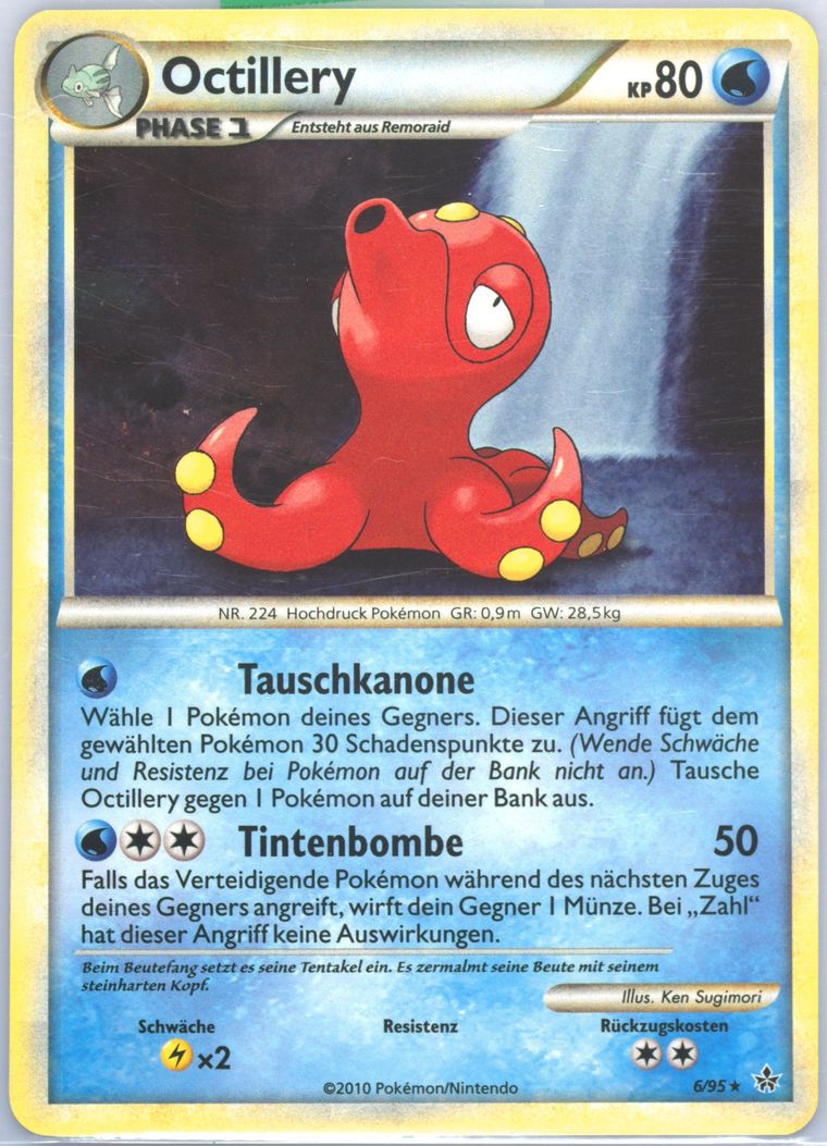 Octillery-Holo (Pokemon Heartgold Soulsilver Unleashed)