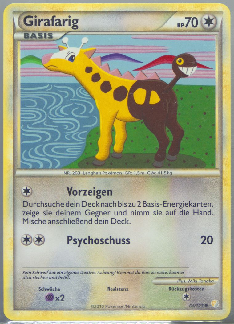 Girafarig (HeartGold SoulSilver)