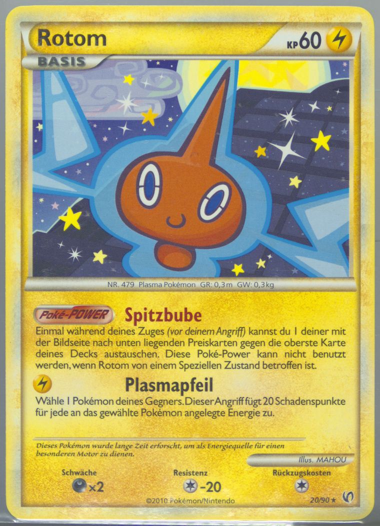 Rotom (Pokemon Heartgold Soulsilver Undaunted)