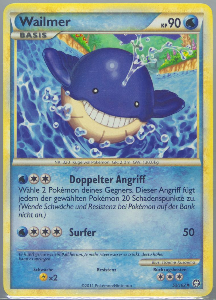 Wailmer (Heartgold Soulsilver Triumphant)