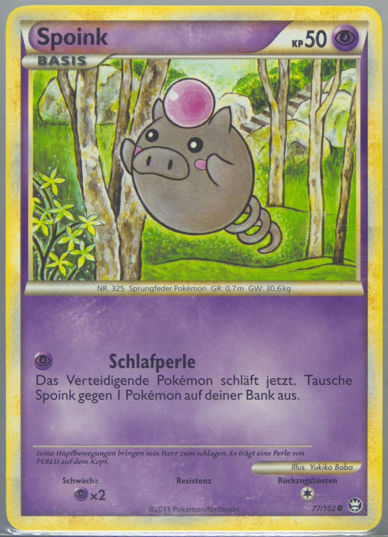 Spoink (Heartgold Soulsilver Triumphant)