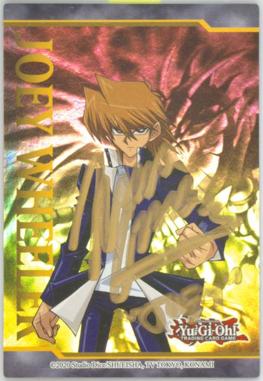 Auction Prices Realized Tcg Cards 2020 YU-GI-OH! LEGENDARY DUELISTS: SEASON  1 CHARACTER ART CARDS Joey Wheeler