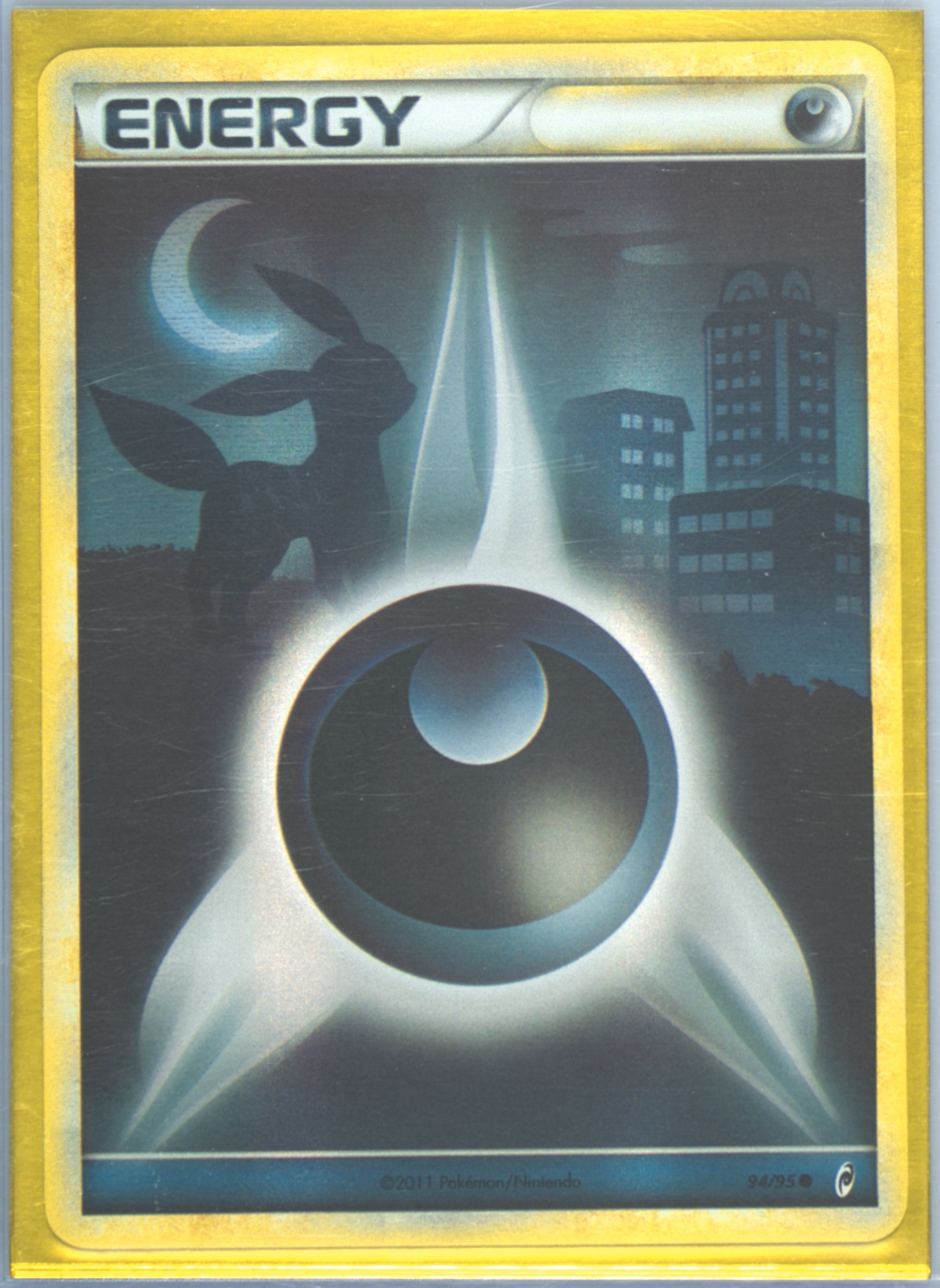 how to open pokemon cards MEE007 Basic Darkness Energy main image 0