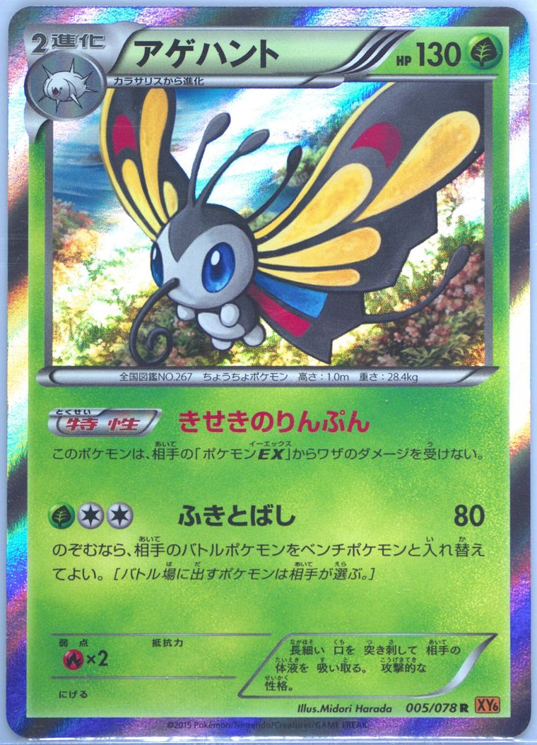 Beautifly-Holo (Emerald Break)
