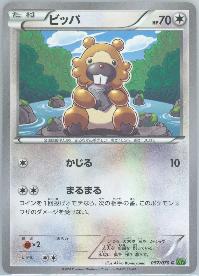 Bidoof population report