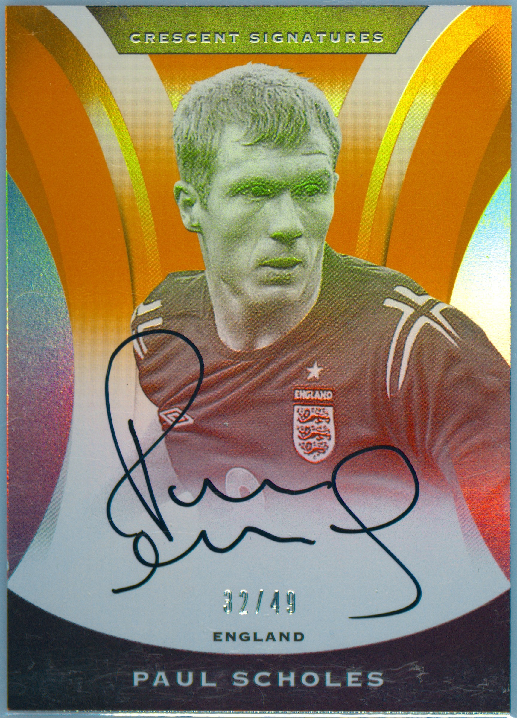 Panini Paul Scholes 0 - Nobility 2017Panini NOBILITY SOCCER PAUL 