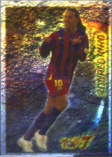 Carte à Collectionner Ronaldinho Mundicromo, Liga 2007, FC Barcelone #53