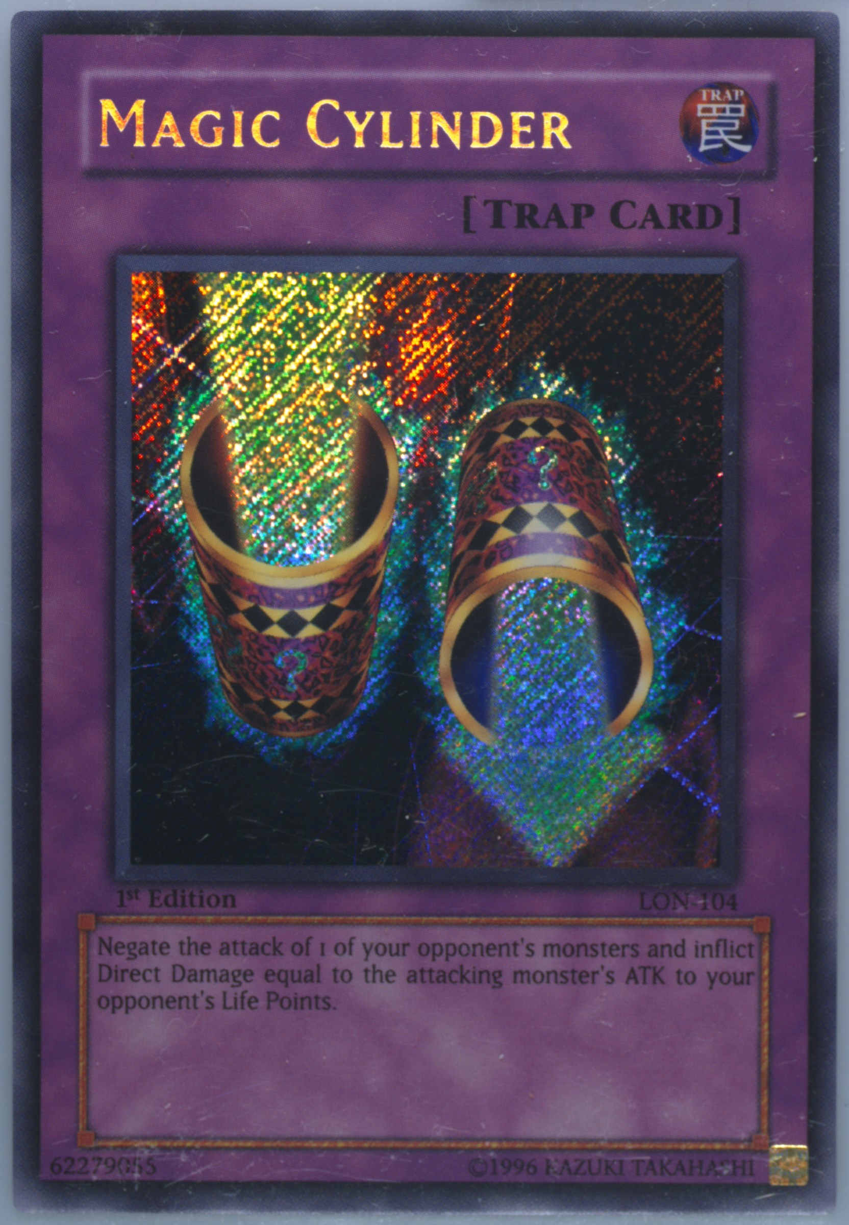 magic cylinder yugioh card Amazon.com: YU-GI-OH! - Magic Cylinder (YGLD-ENB35) - Yugi's Legendary  Decks - 1st Edition main image 0