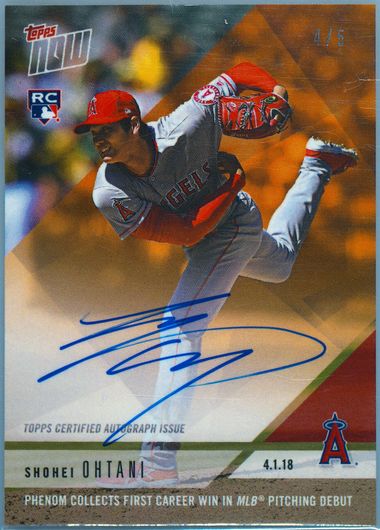 Auction Prices Realized Baseball Cards 2018 Topps Now