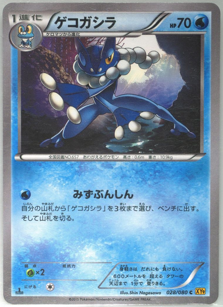 Frogadier (XY9: Rage of the Broken Heavens)