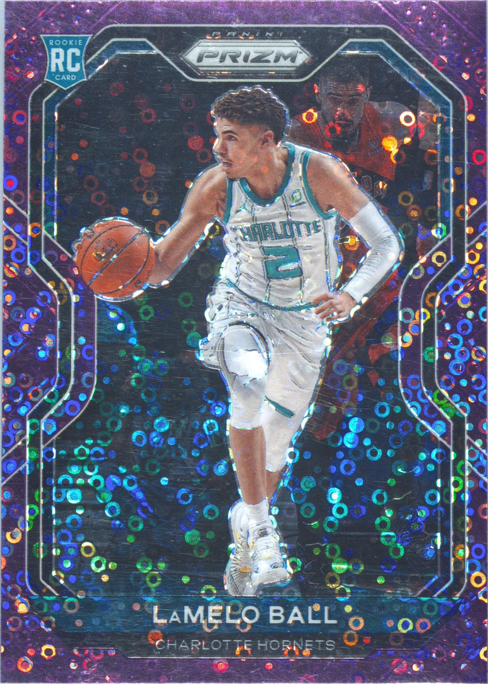 【49枚限定!!PSA9】Lamelo Ball RC Mosaic Prizm 2020 Mosaic Lamelo Ball Fusion Red Yellow Choice Prizm Rookie #/88