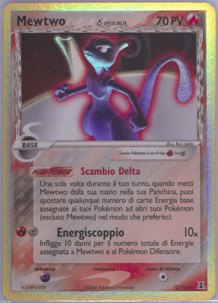 Mewtwo-Holo (Delta Species)