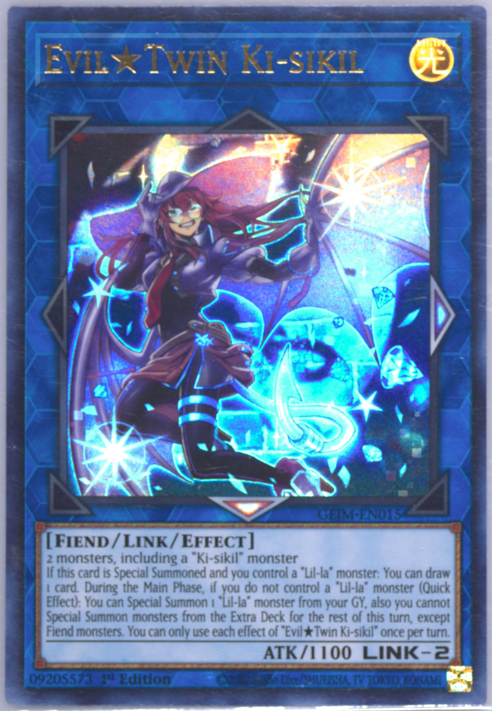 遊戯王 Evil Twin Ki-Sikil 2022 PSA10 PSA 10 YuGiOh Evil Twin Ki-Sikil JP079 SLF1 Prismatic SCR Japanese