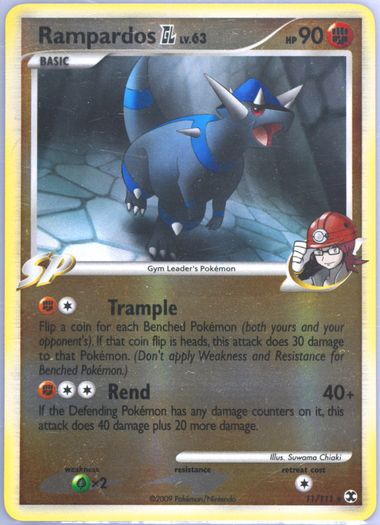 pokemon rampardos card POKEMON FIRST PARTNER ILLUSTRATION COLLECTION SERIES 1 PRE ORDER main image 0