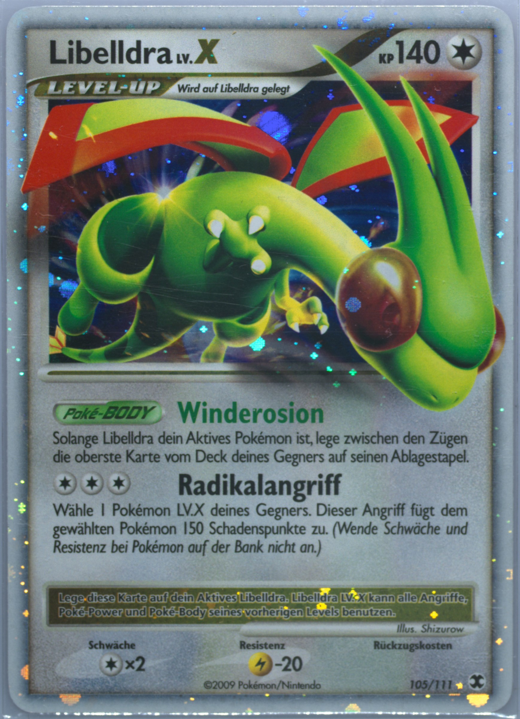 グライオン　lv.X PSA9 Spec Details