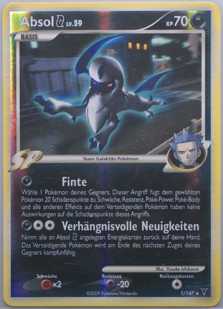 Absol G-Reverse Foil - Supreme Victors
