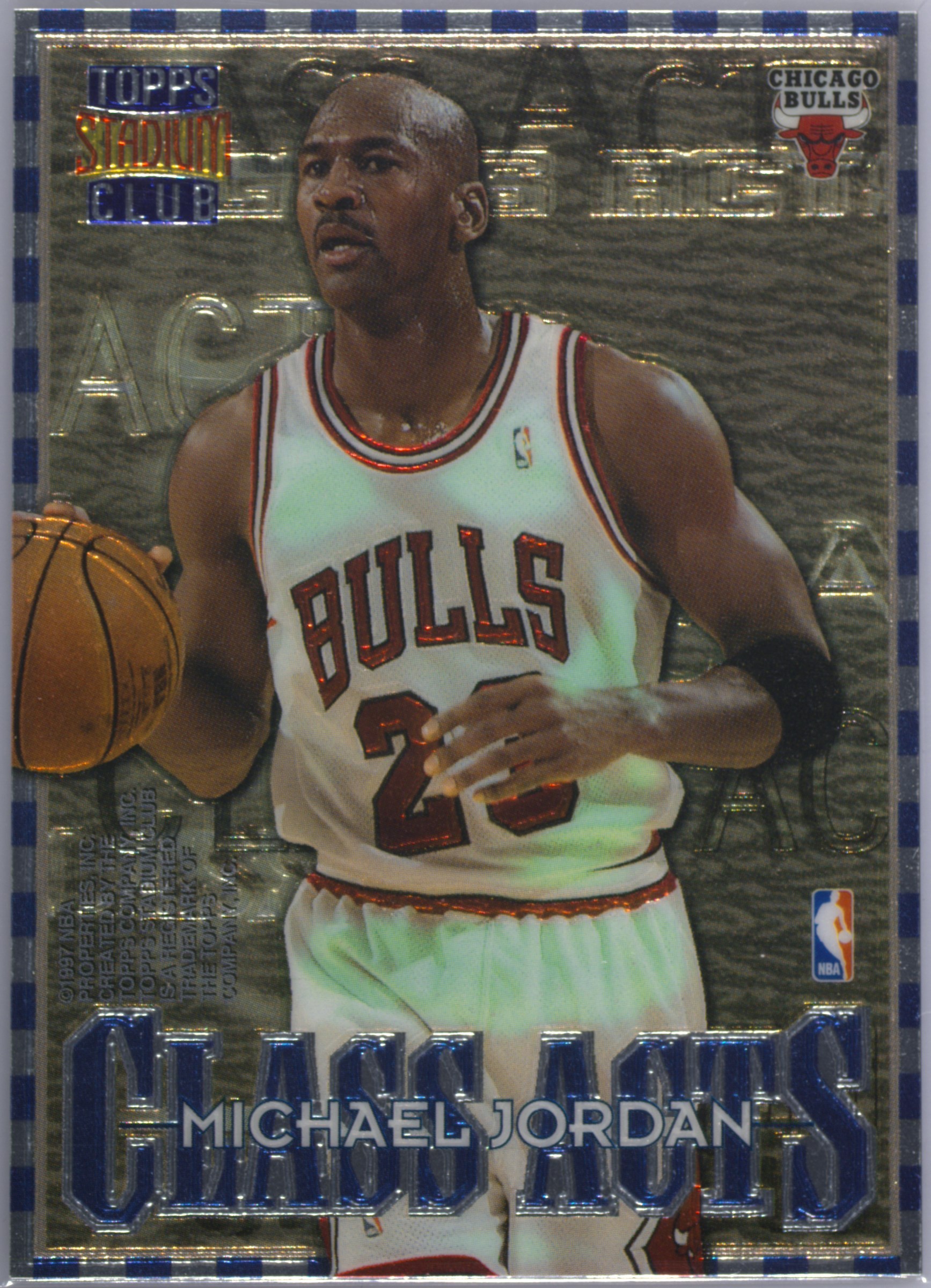 人気 【希少】Michael Jordan 1996 Topps Refractor 1996 TOPPS