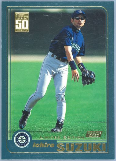 レア 2001 Topps Gallery RC 日本語版 イチロー鈴木 - メルカリ
