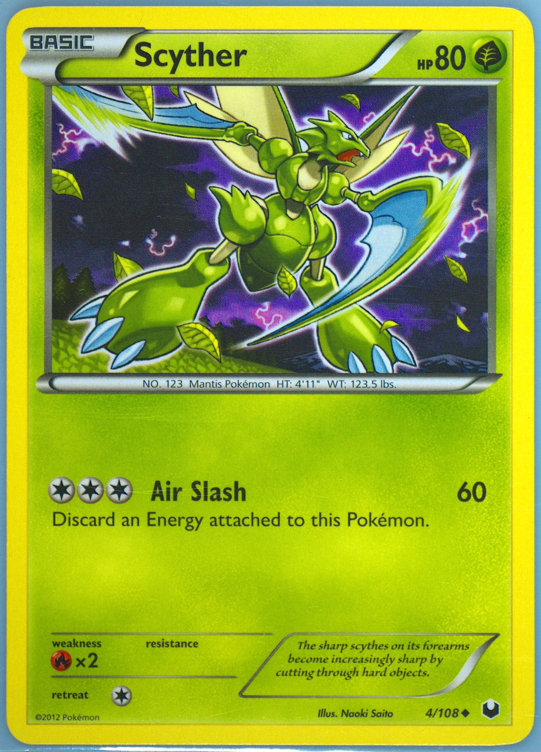 scyther pokemon card price Scyther - 4/192 - Rebel Clash main image 0