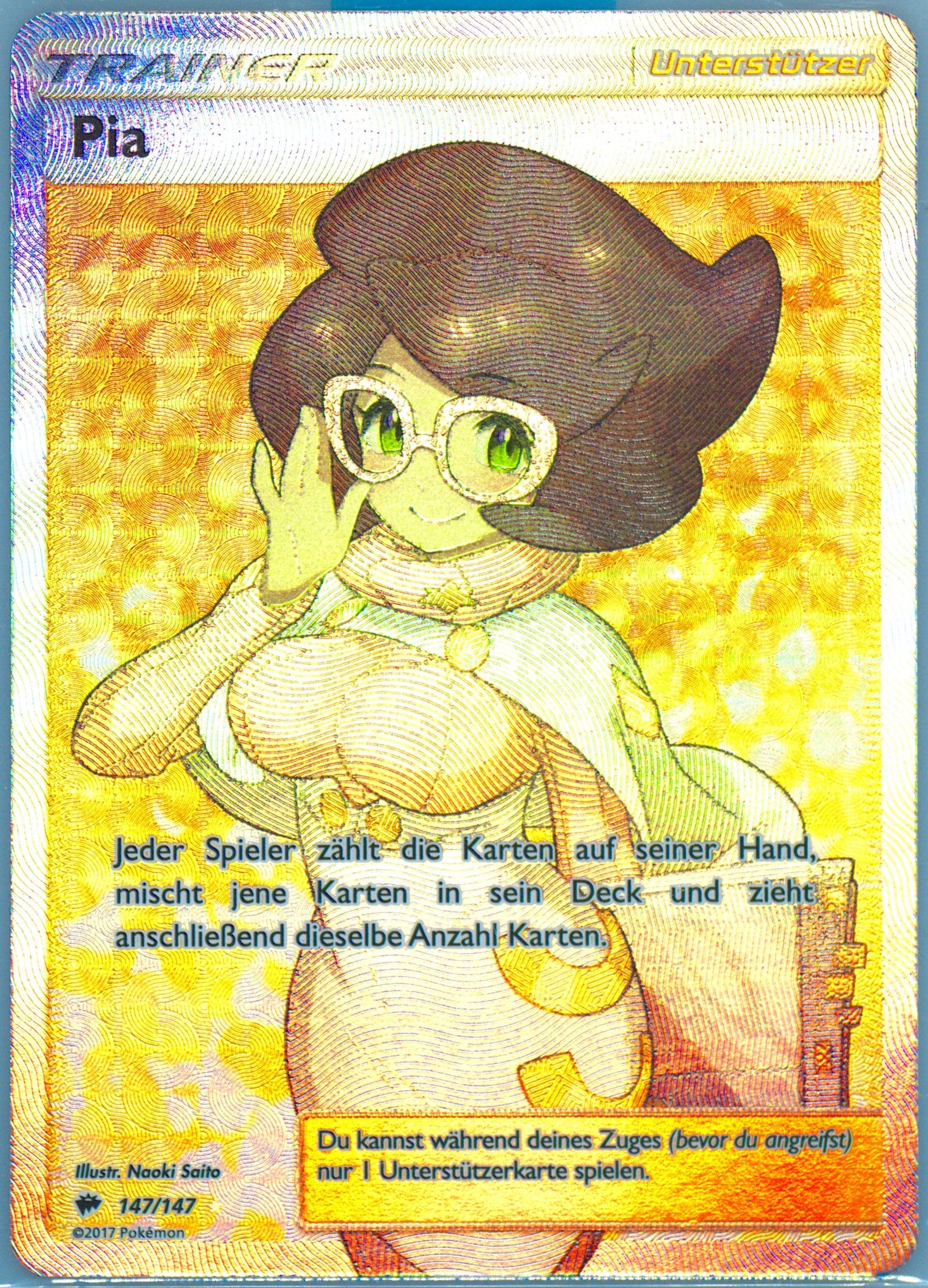 wicke pokemon card full art Pokemon - Wicke - 147/147