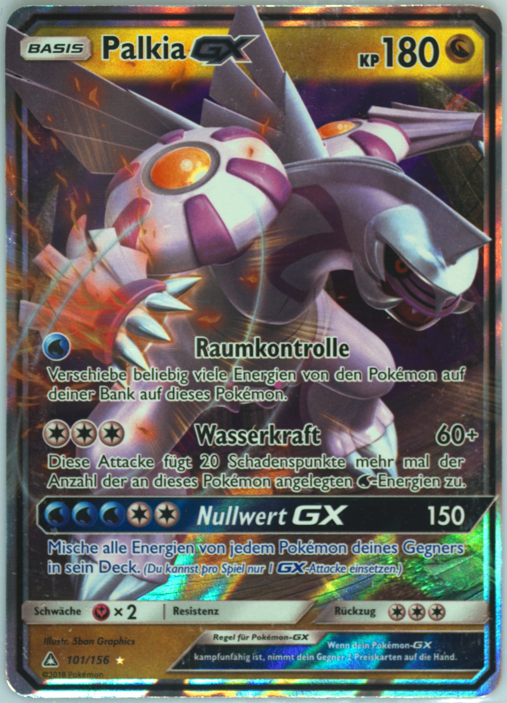 palkia gx pokemon card Palkia GX Full Art - 147/156 - Ultra Prism